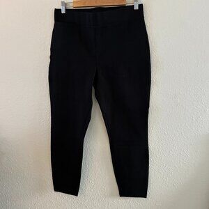 Quince Women's Black Ultra-Stretch Ponte Skinny Leg Pants LP